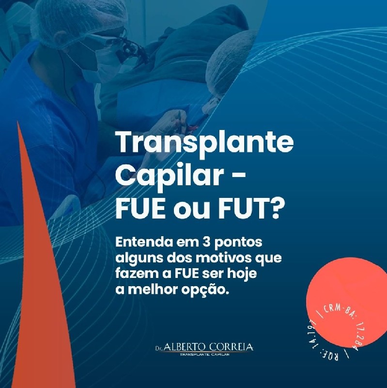 Implante de cabelo na testa