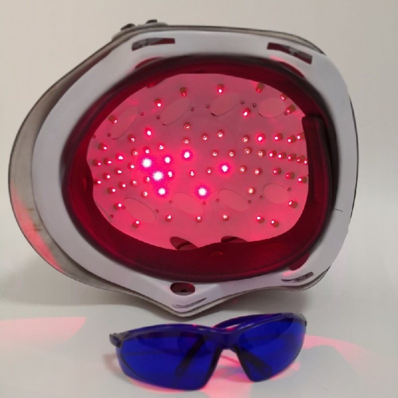 Ledterapia capilar vermelho